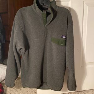 Patagonia fleece snap pullover
